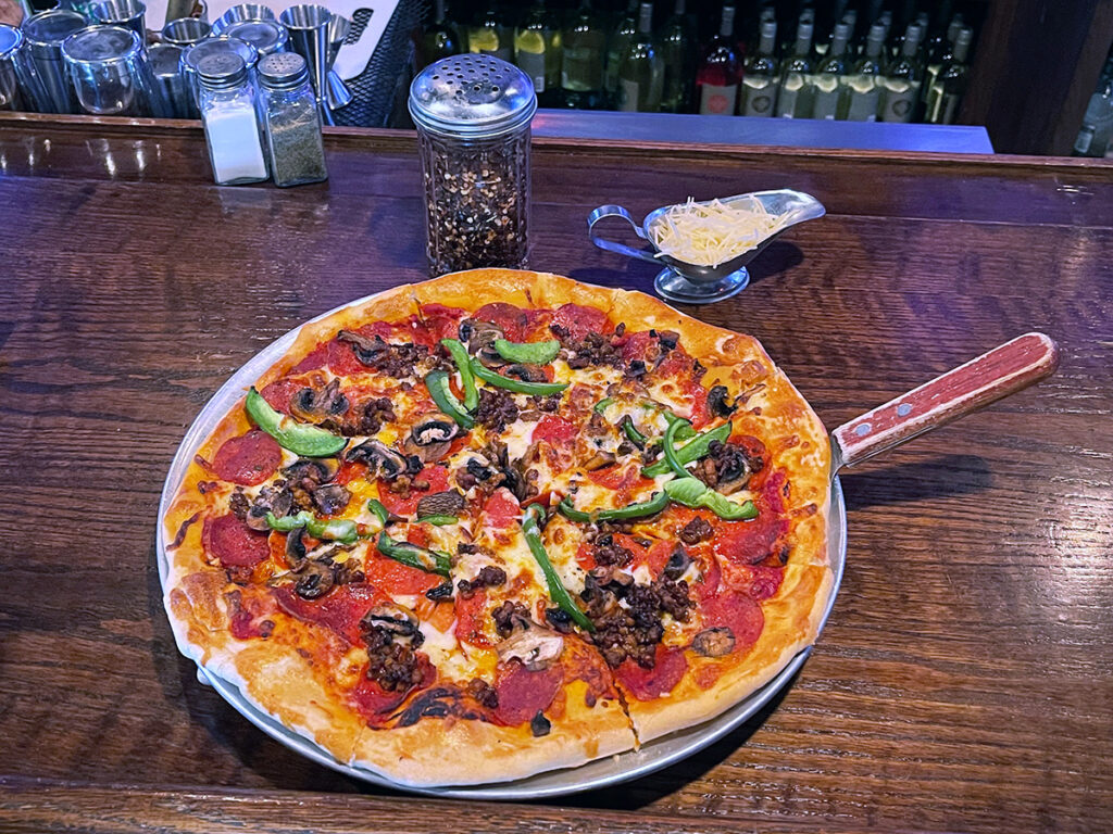 Pizza At Bar W Pepper Cheese 1