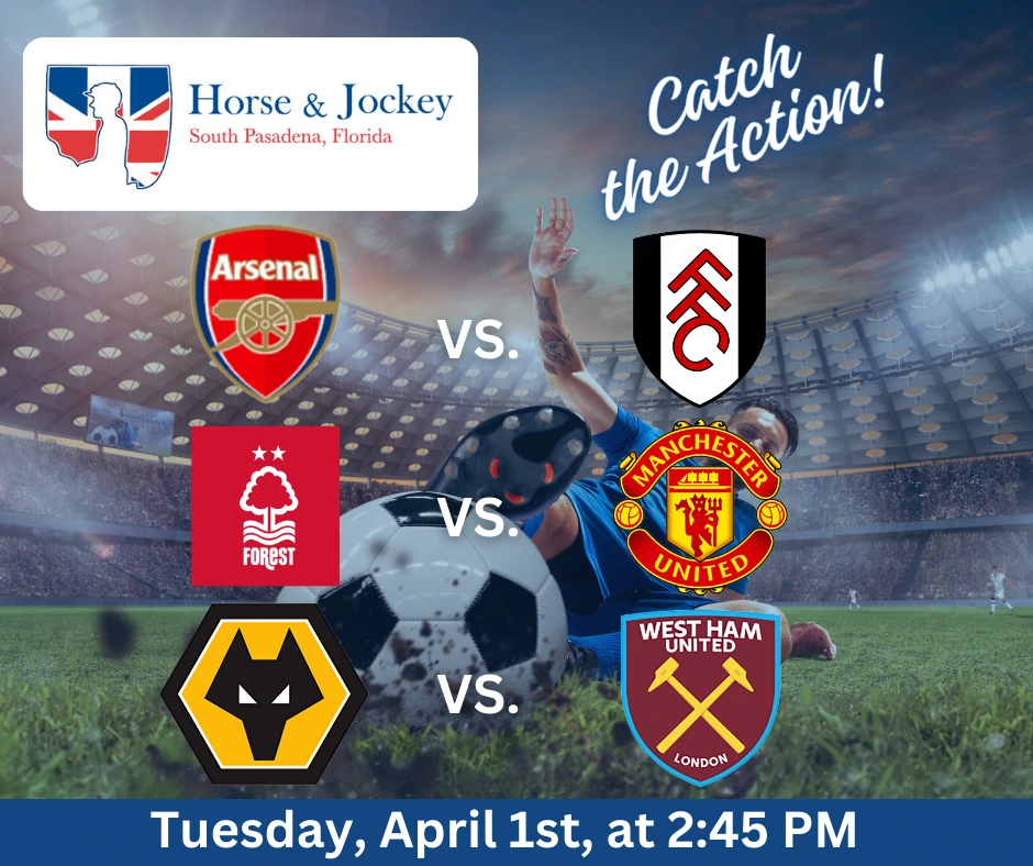 Horse & Jockey Premier League Games Schedule