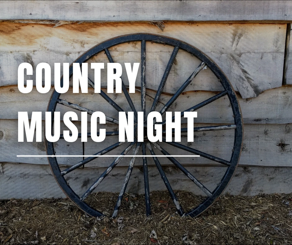 Live Country Music Night entertainment